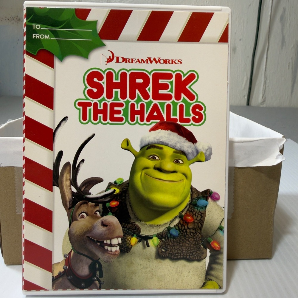 Shrek‎ the Halls DVD DreamWorks Christmas Holiday Special Animated Movie 2013